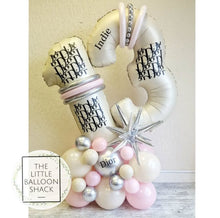 Load image into Gallery viewer, Double number balloon bouquet