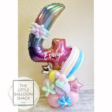 Load image into Gallery viewer, Deluxe single number balloon