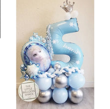Load image into Gallery viewer, Single number balloon bouquet