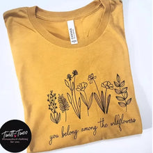 Load image into Gallery viewer, Wildflowers tshirt
