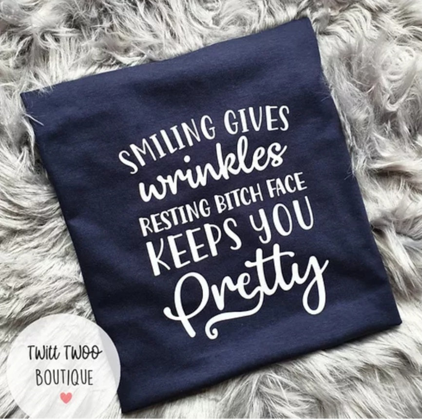 Resting bitch face tshirt