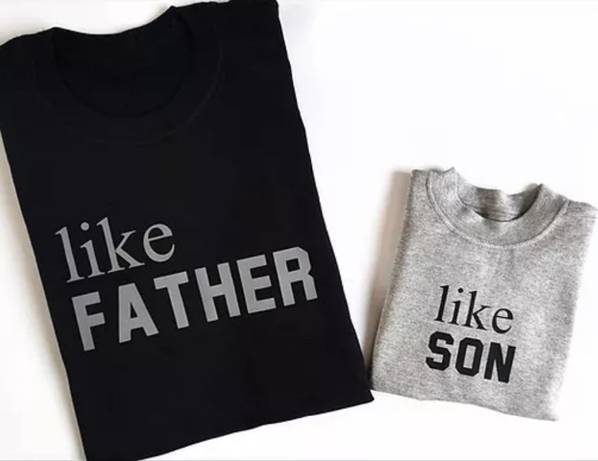 Like father like son tshirt