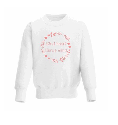 Wreath kind heart sweatshirt