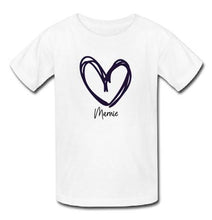 Load image into Gallery viewer, Heart name tshirt

