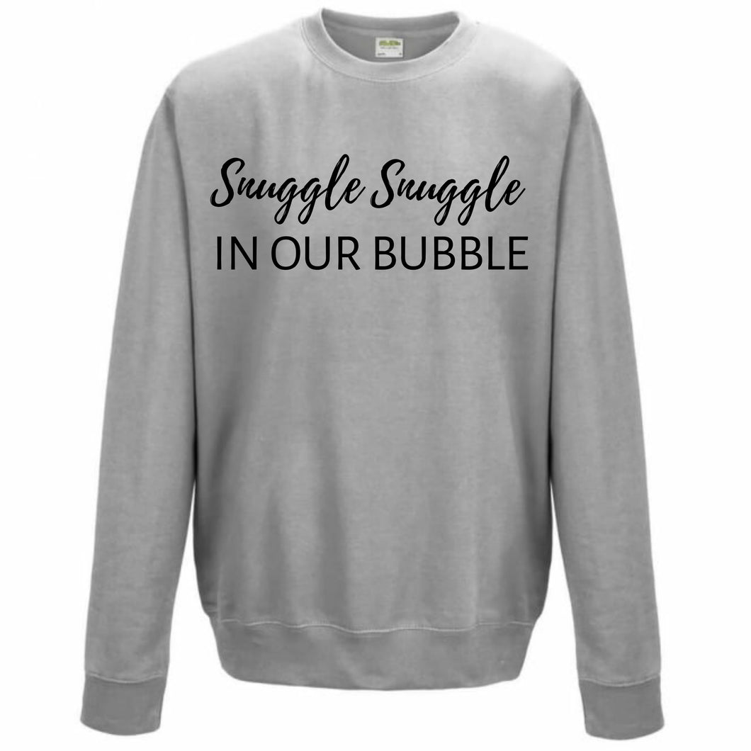 Snuggle snuggle in our bubble sweatshirt