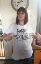 Load image into Gallery viewer, Is my name spoiling is my game tshirt
