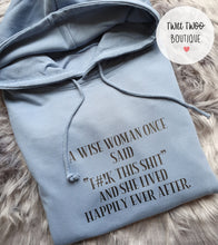 Load image into Gallery viewer, Wise woman hoodie
