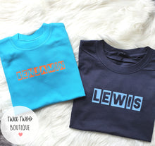 Load image into Gallery viewer, Block name sweatshirt
