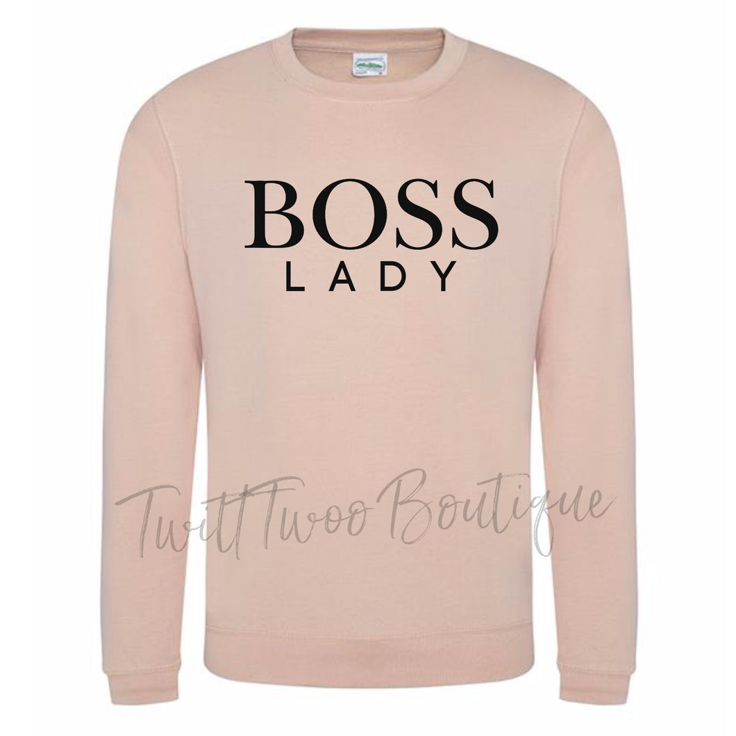 Boss lady sweatshirt