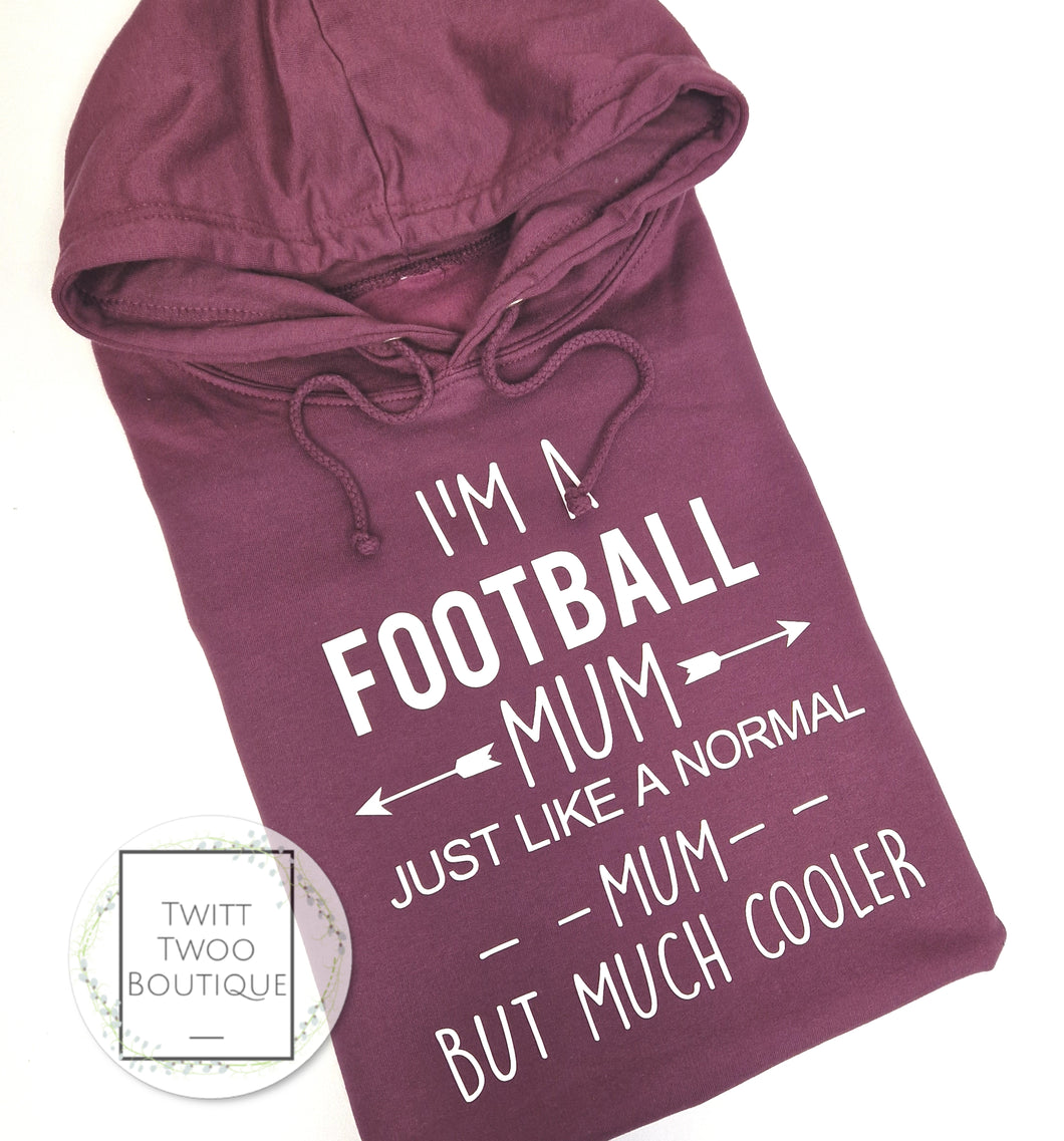 Football mum hoodie