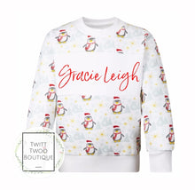 Load image into Gallery viewer, Christmas print sweatshirt
