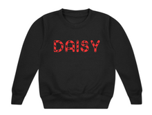 Load image into Gallery viewer, Candy cane name sweatshirt
